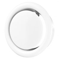 Fehér fém elszívó légszelep