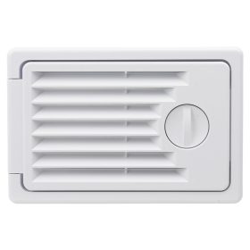 Műanyag szervizajtó szellőzőrácsal 150x100 mm Dlp 4700