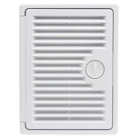 Műanyag szervizajtó szellőzőrácsal 150x200 mm Dlp 4702