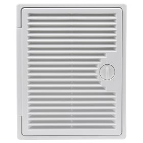 Műanyag szervizajtó szellőzőrácsal 200x250 mm Dlp 4703