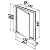 Szervízajtó Dalap RVD 200x250 ABS Dlp 3107