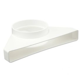 Átalakító idom Dalap 6013 (100mm/234x29mm/90°) Dlp 6013