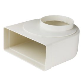   Műanyag átalakító idom Dalap 941 (100mm/220x90mm/90°) Dlp 941