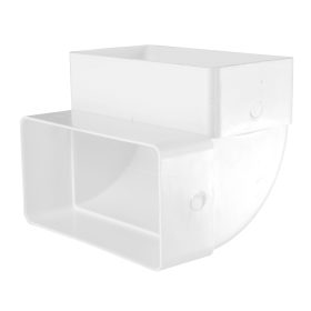   Függőleges könyök idom Dalap 8282 (204x60 mm/90°) Dlp 8282