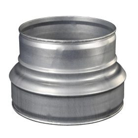 Fém szűkítő 150/125 körcsatornára