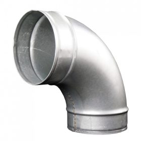 Galvanizált fém könyökidom DALAP EP 90°/125mm Dlp 8481