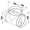 Egál T-idom DALAP DN 250 Dlp 3300