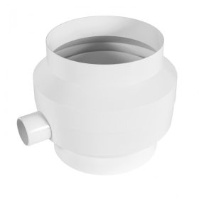   Műanyag kondenzvíz gyűjtő Ø 125 mm vízlecsapódás elvezetésére a csővezeték belsejéből Dlp 495