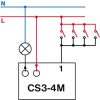 Külső időzítő a CS3-4M kapcsolóhoz, 8 szabályozható funkció Dlp4416