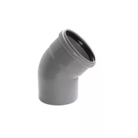 PVC könyök 45° 110 