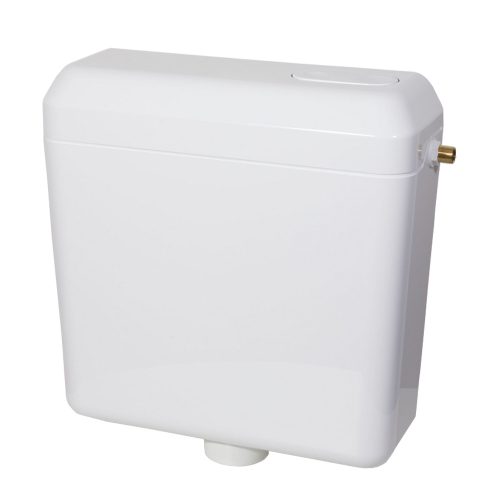 AQUA Start-Stop gombos WC tartály 3/8"-os réz menetes töltőszeleppel STY-700-R
