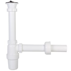   Egymedencés mosogatószifon, leeresztőszeleppel, 40 mm-es elfolyással STY-538-2
