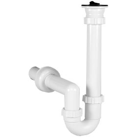   Csőszifon, leeresztőszeleppel, 40 mm-es elfolyással STY-638-2