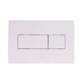 Nyomólap duplagombos szögletes FEHÉR STY-800-1