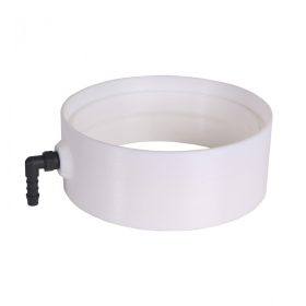   Műanyag kondenzvízgyűjtő Ø 150 mm párakicsapódás elvezetésére a csővezetékekből Dlp 496