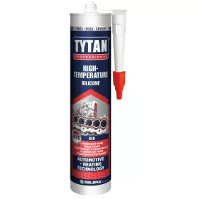 Hőálló szilikon fekete  280 ml Tytan