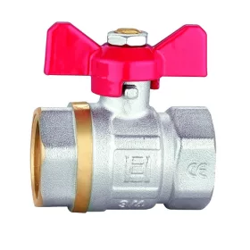 Golyóscsap pillangó karos 1/2" BB PN40