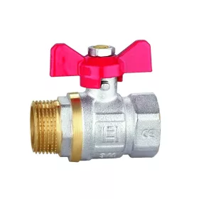 Golyóscsap pillangó karos 3/4" KB fix PN40