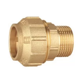 KPE réz idom egyenes 40-5/4" KM