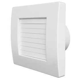   Aerauliqa QA-120HT BB ventilátor automata előlapzárással, utószellőztető és páraérzékelő funkcióval
