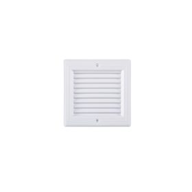 Szellőzőrács 150x150 mm, rovarhálóval AR-02