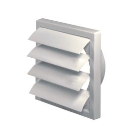   Gravitációs szellőzőrács, 150X150, 125-ös csonkkal ARG-03