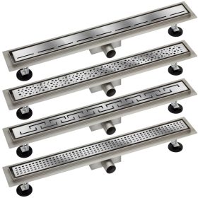 Rozsdamentes folyóka rács és test, 60 cm RM-600