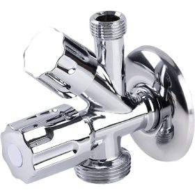 Styron kombinált sarokszelep  1/2"-3/8"-3/4"