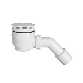 Zuhanytálca szifon, 50 mm, fehér STY-402-F