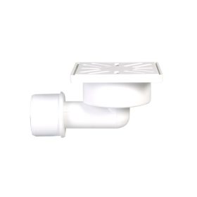   Zuhanytálca szifon, oldalkifolyású, műanyag fedlappal, 50 mm-es elfolyással STY-508-50-M