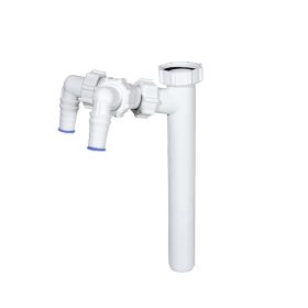   Kötőcső, 32 x 240 mm, dupla mosógép csatlakozóval STY-513-Y