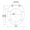 WC ülőke, OPÁL (12db/#) STY-550-8