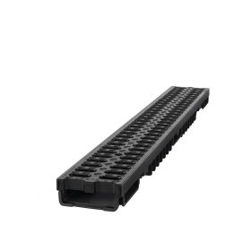   Alacsony kültéri folyóka, 1 méteres, műanyag ráccsal STY-904-M