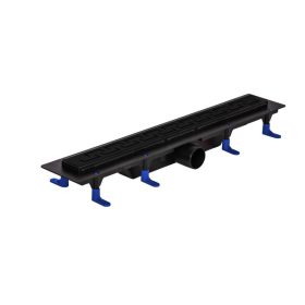   Beltéri folyóka 600-as Festett fekete Chain ráccsal STY-CH-60-FF