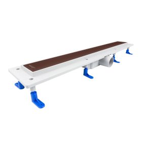   Beltéri folyóka BARNA festett üveggel 1000 mm-es STY-GFB-100