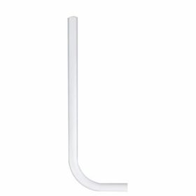   32 mm-es WC öblítő cső, rövid, fehér (30x1,5mm) WÖ-1-F