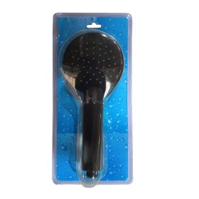 Zuhanyfej, fekete, bliszterben  ZF-15