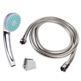 Zuhanyszett, kicsi (gégecső, zuhanyfej, tartó) ZSZ-01