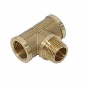 Réz T idom 1/2" BKB