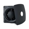 Dalap 125 ONYX fürdőszobai ventilátor visszacsapó szeleppel, Ø 125 mm, matt fekete Dlp41094