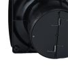 Dalap 125 ONYX fürdőszobai ventilátor visszacsapó szeleppel, Ø 125 mm, matt fekete Dlp41094