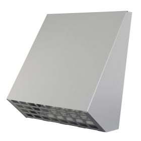   Dalap EG szürke színű kültéri szellőzőrács a ZEPHIR SIMPLE szobai hővisszanyerő készülékhez Dlp56500