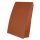 Terrakotta színű kültéri szellőzőrács hullám motívummal Dalap ZEPHIR SIMPLE szobai hővisszanyerő készülékhez Dlp56503
