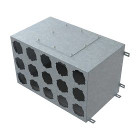   Fémelosztó doboz Flexitech Ø 90 mm rendszer csatlakoztatására 15 kimenettel Dlp197582