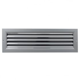   Szellőzőrács kiváló minőségű extrudált alumíniumból 300x150 mm, szürke Dlp90542