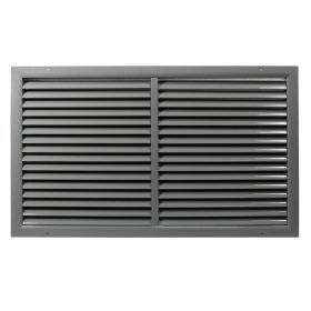   Szellőzőrács minőségi préselt alumíniumból - 900x500 mm, szürke Dlp90566