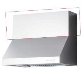   SIRIUS - Páraelszívó csőtakaró kürtő SL-109 TW 120 cm inox