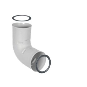 Aerauliqa 90°-os könyök DN75/63mm