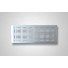 Aerauliqa GRLFQ 200x100 védőrács, fém színű