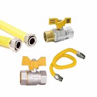 Gázbekötő csövek, Gázcsapok, Nyomáscsökkentők